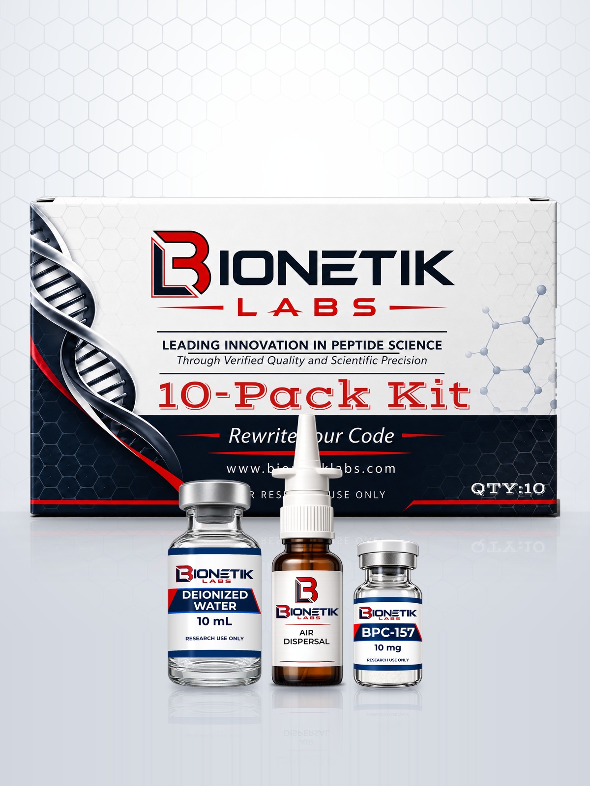 BPC-157 Atomized Solution Kit 10 Pack kit